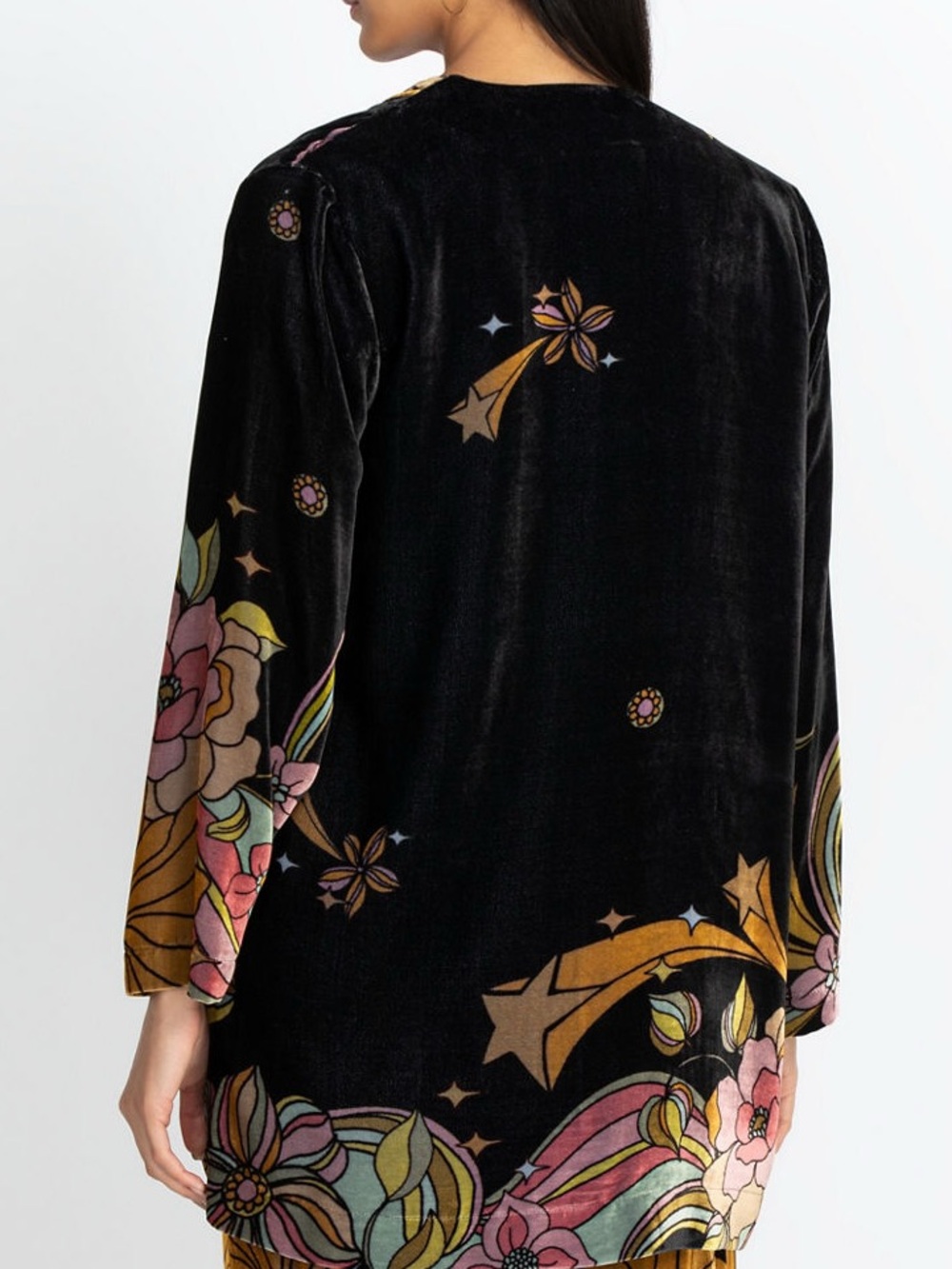 Johnny Was Andy Velvet Kimono Jacket NWT - Picture 4 of 14